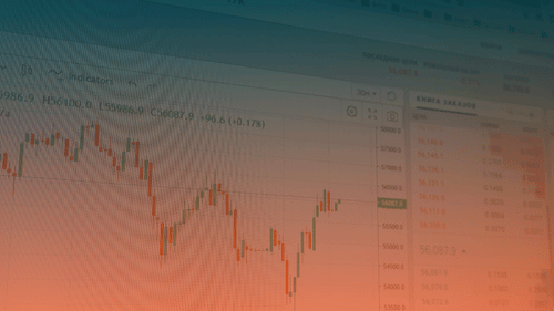 close up board of forex market